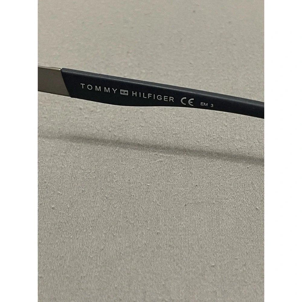 Tommy Hilfiger Men's Matte Dark Ruthenium Rectangle Sunglasses - TH 1521/S